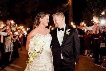 Newlyweds celebrated