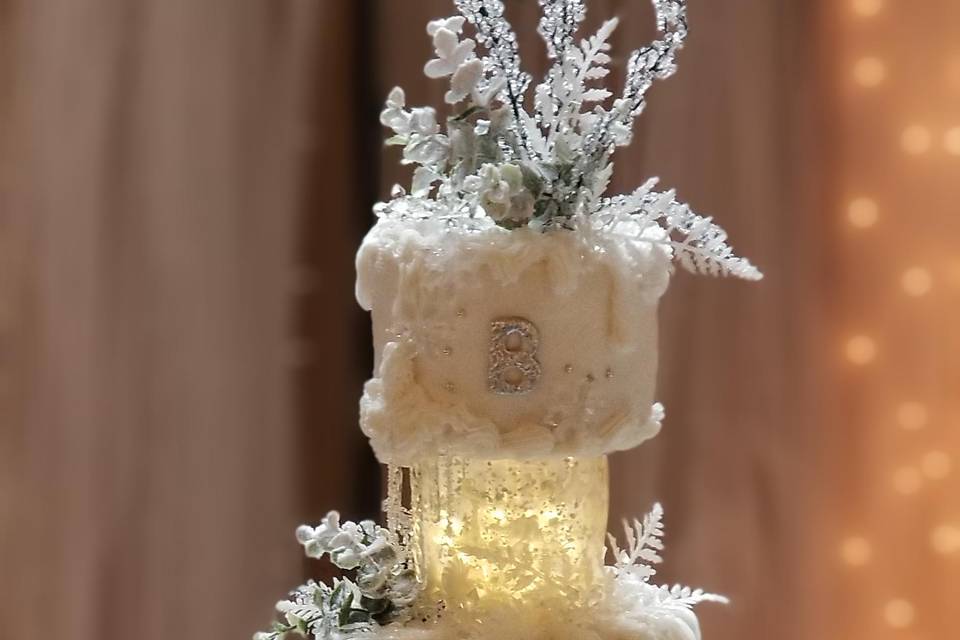 Winter Wedding Cake