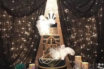 20's style event cake