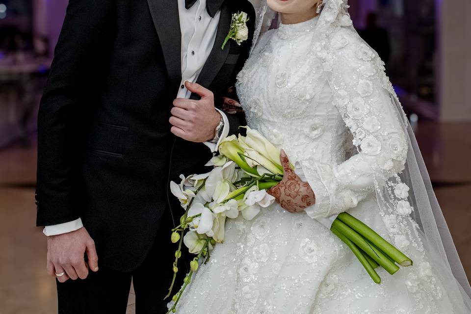 Bride and Groom, Lobby