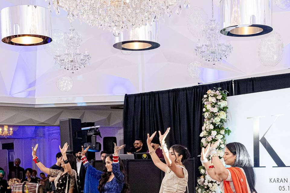 Bride and Groom, Lobby