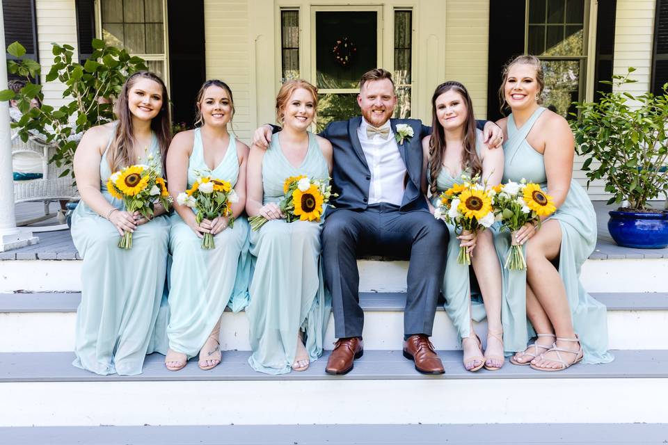 Groom and the Gals