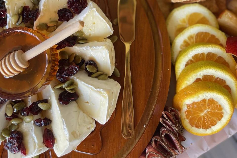 Brie with Honey