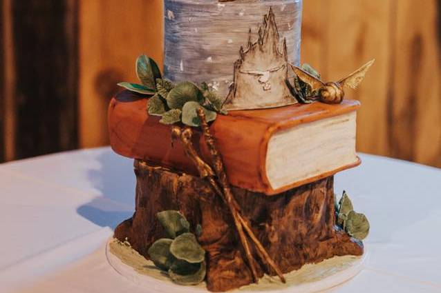 Harry Potter wedding cake