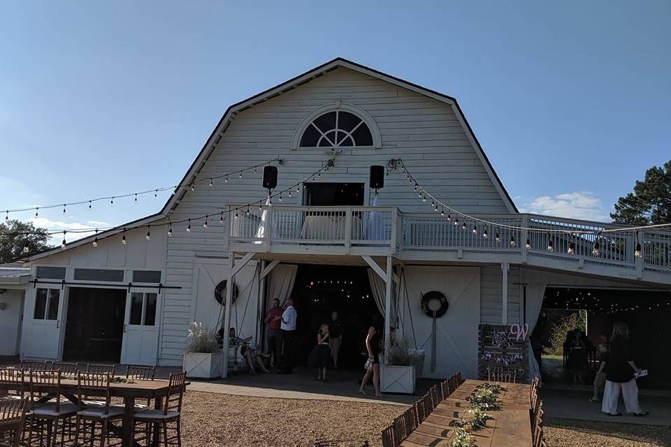 Reception Deck Setup