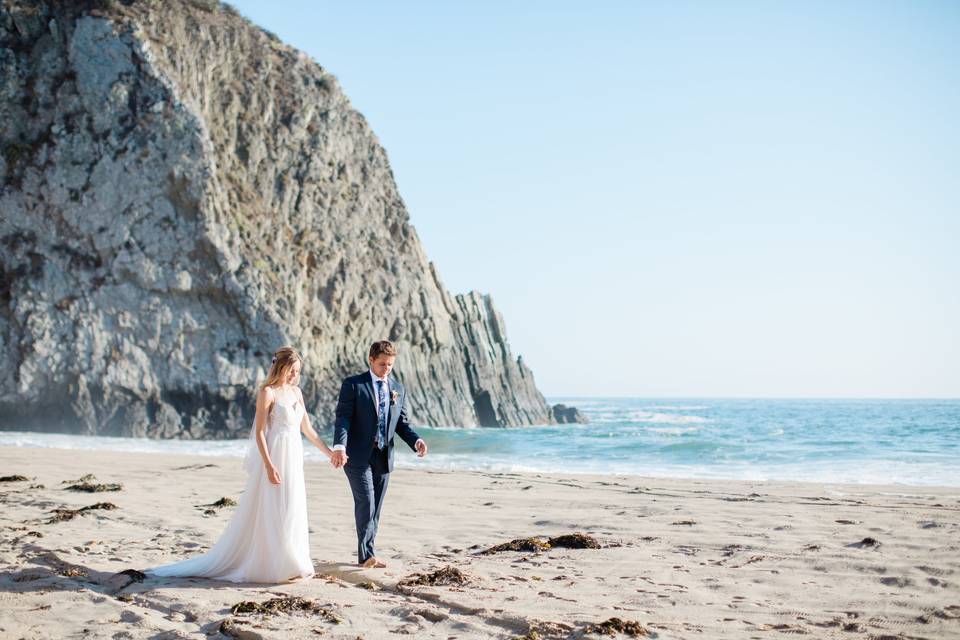Crystal Cove Bride & Groom