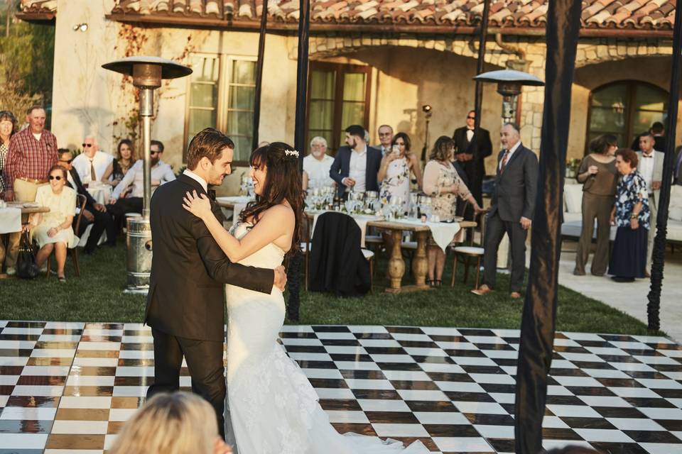 Estate Wedding First Dance