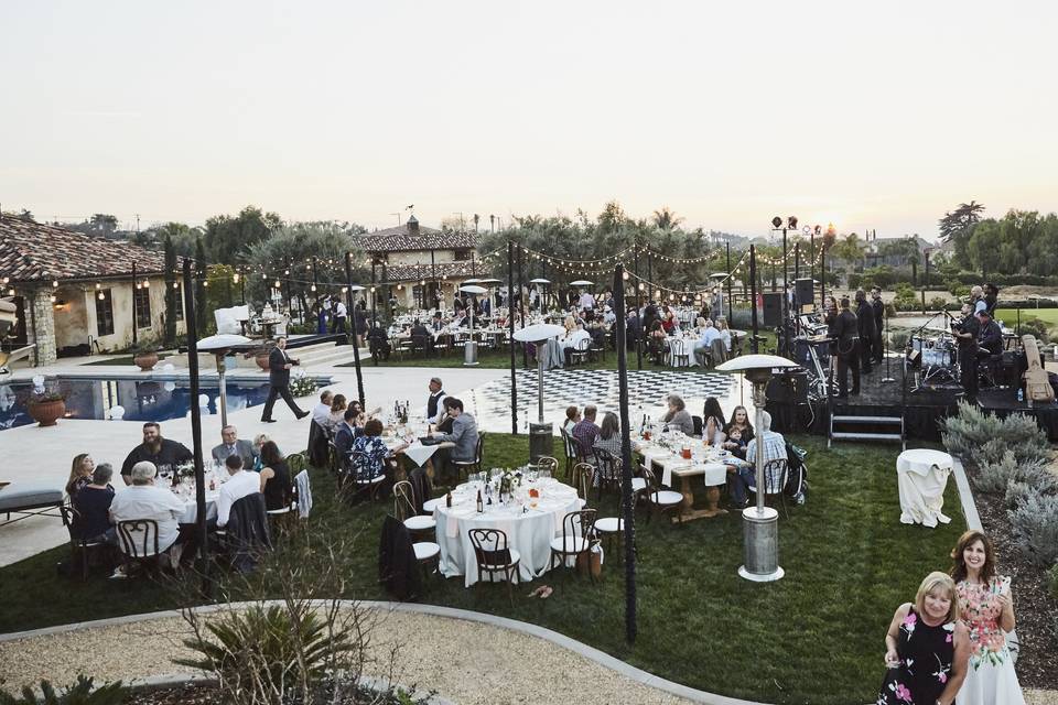 Estate Wedding Reception