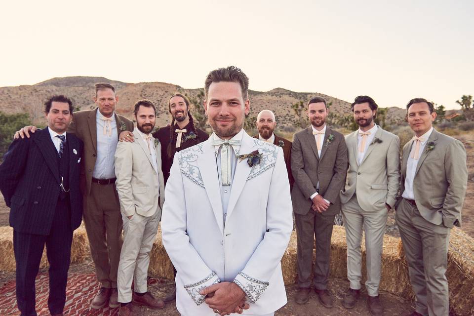 Joshua Tree Groom