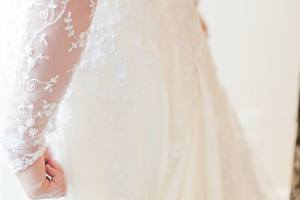 Custom gown