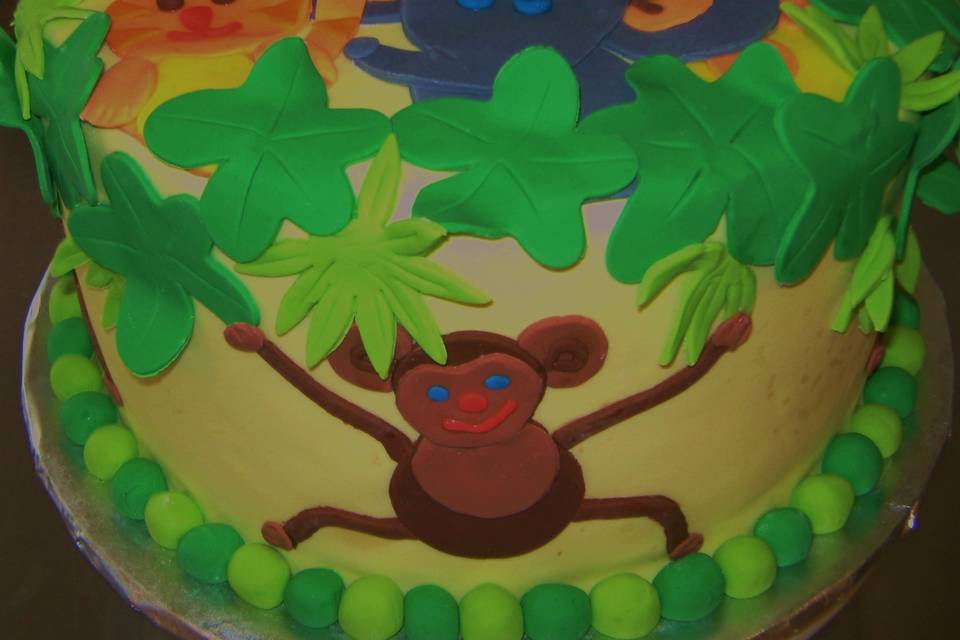 Baby Shower Cake - Birthday Cake!