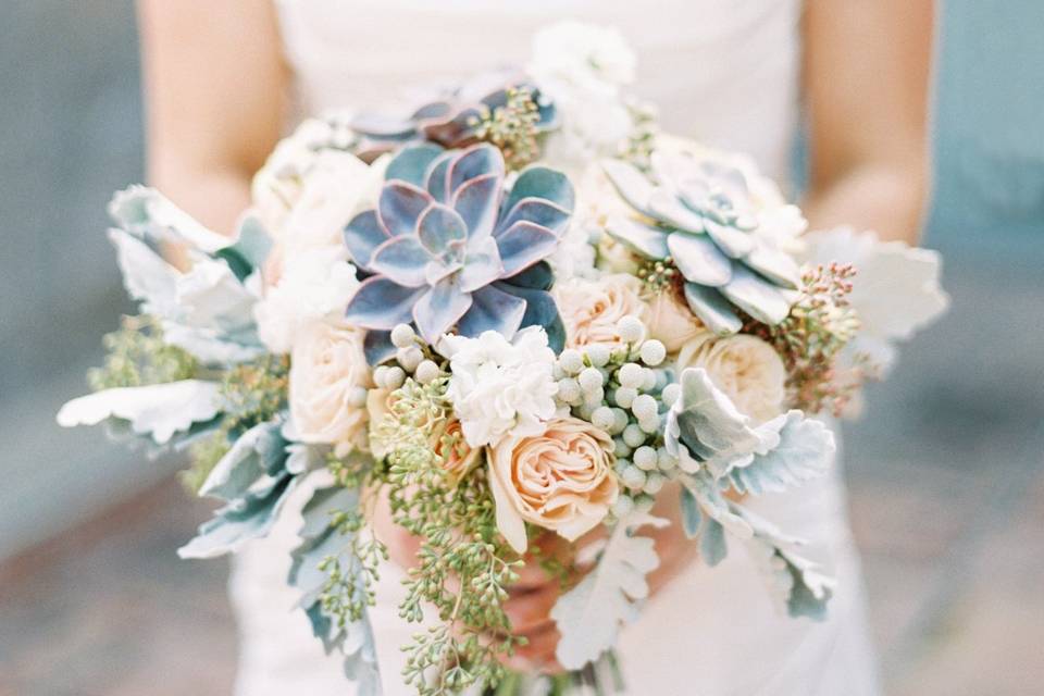 Succulent Corsage - Le Bouquet Florist in Scottsdale, AZ