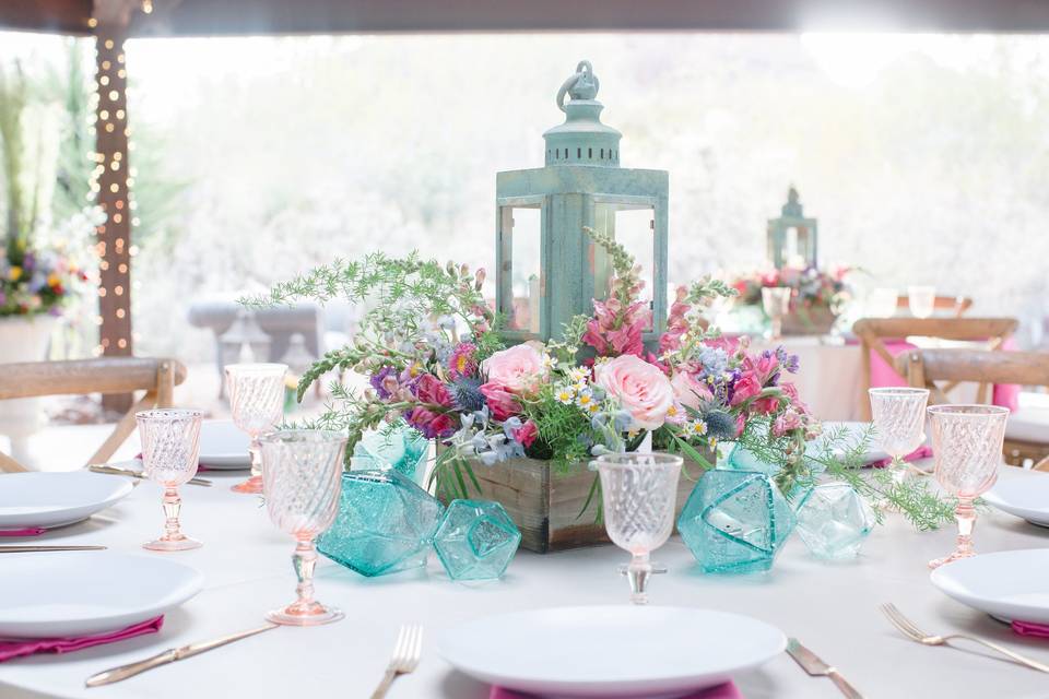 Floral centerpiece design