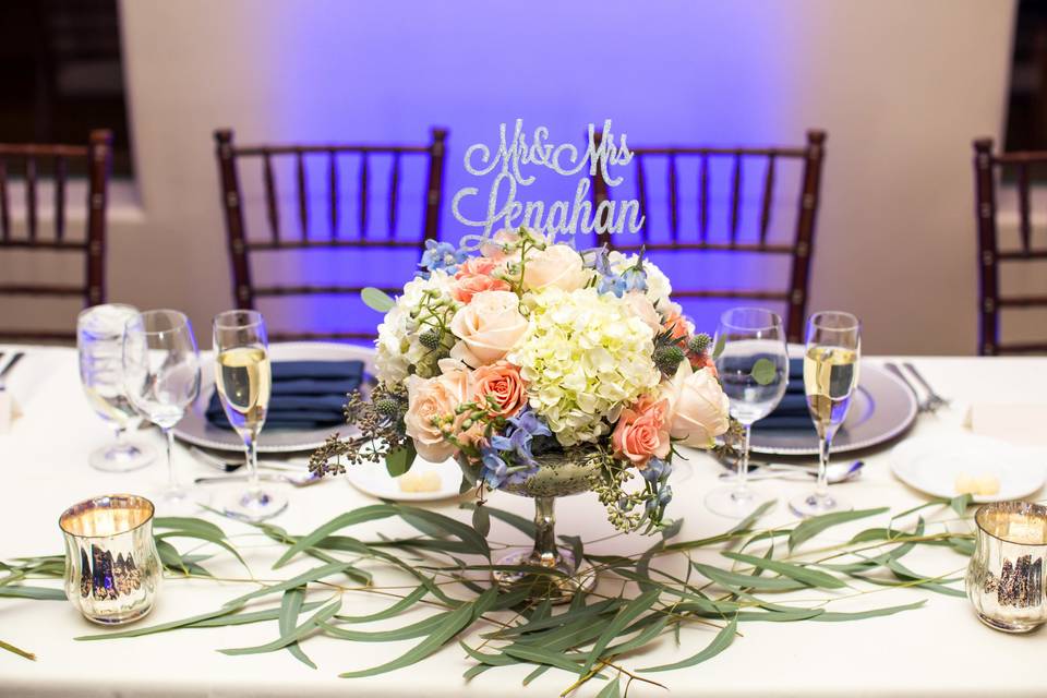 Floral centerpiece design