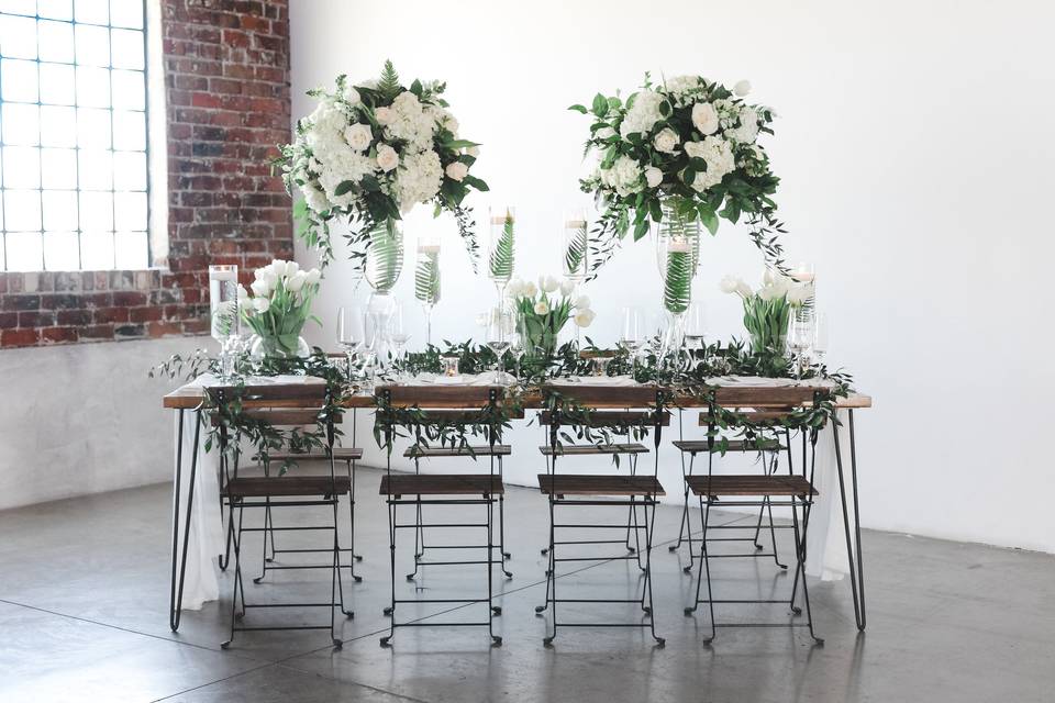 Floral centerpiece design