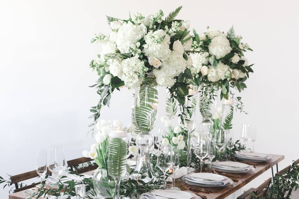 Floral centerpiece design