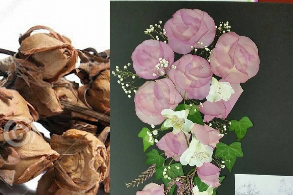 Preserve Bouquets with Pressed Floral Memories