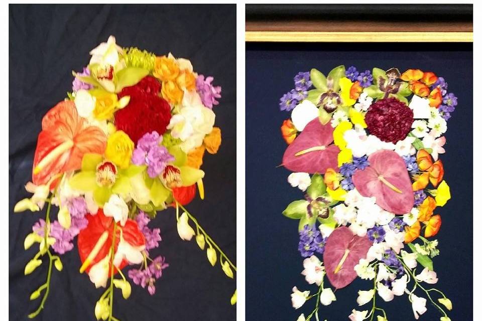 Preserve Bouquets with Pressed Floral Memories