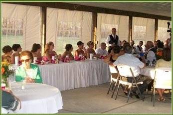Wedding reception