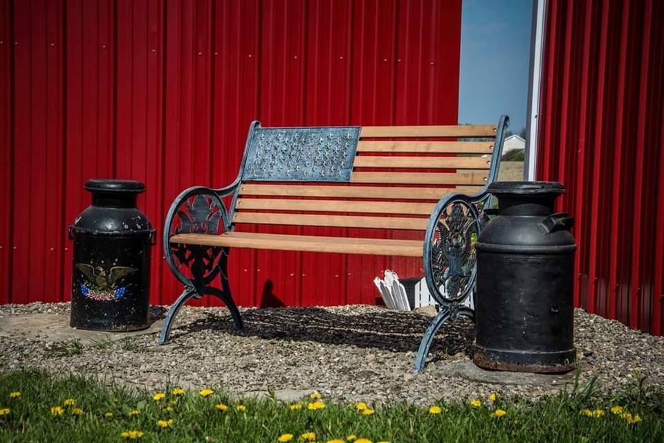 Flag Bench