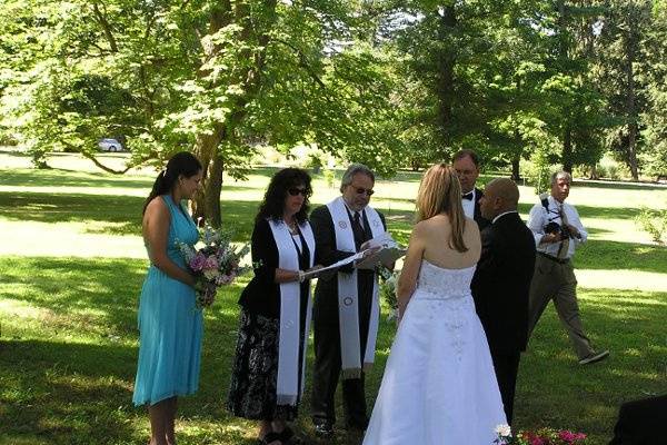 Outdoor ceremony