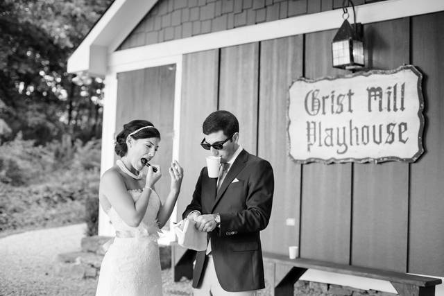 A wedding moment