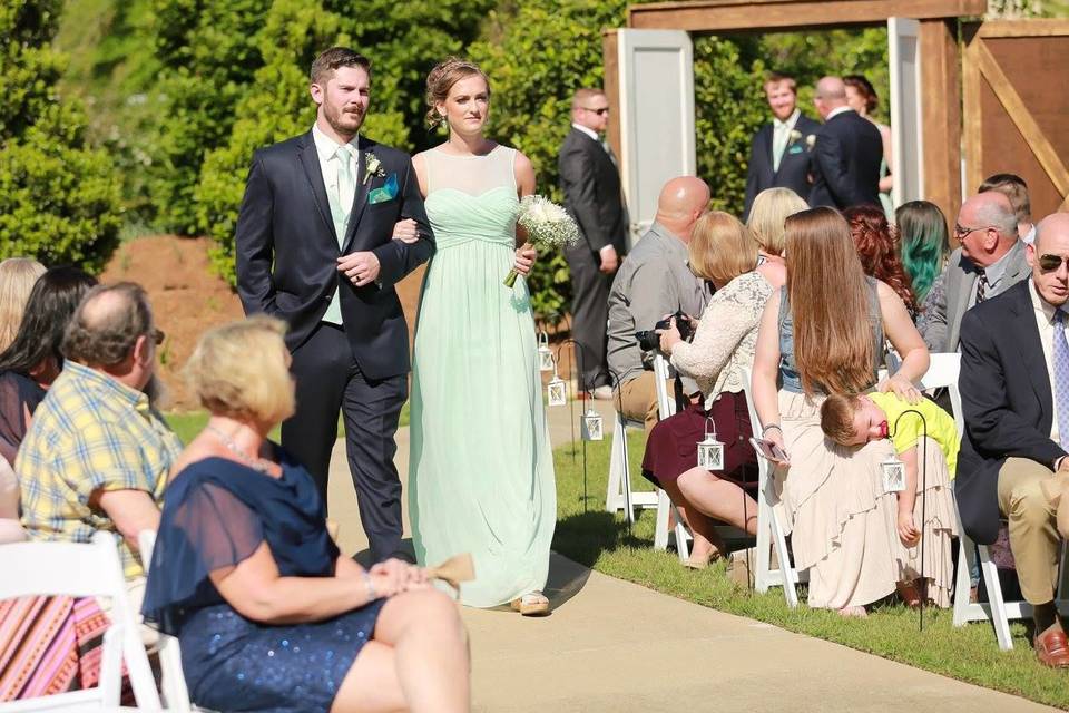 Mint green dresses