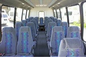 Seats in the van