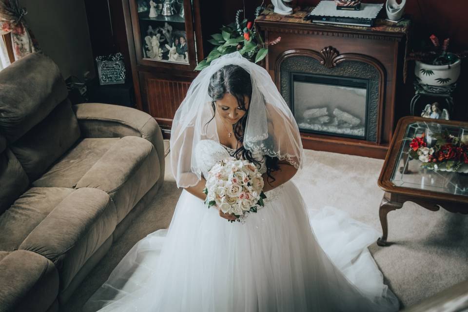Bride full dress