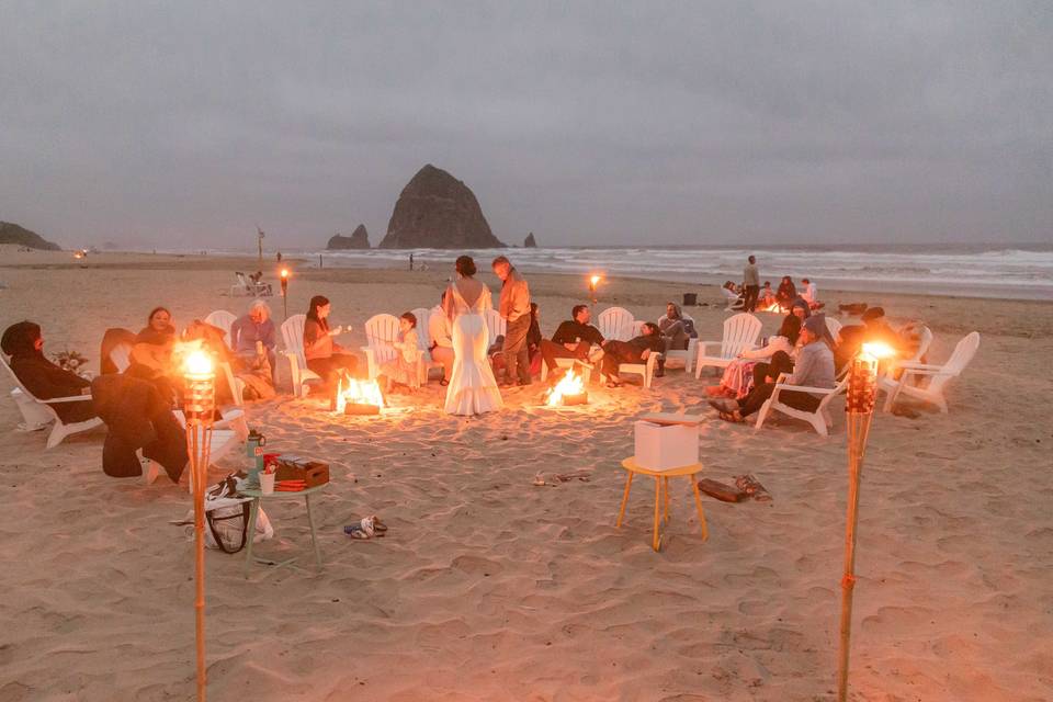 Beach Bonfire