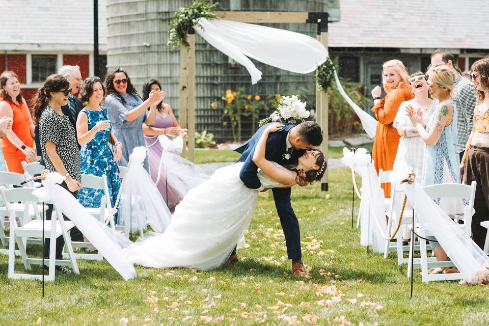 Farmhouse Square Ceremony