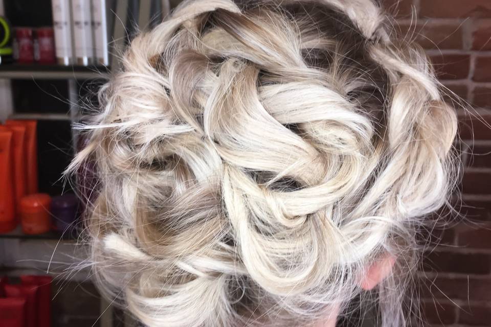 Elegant updo