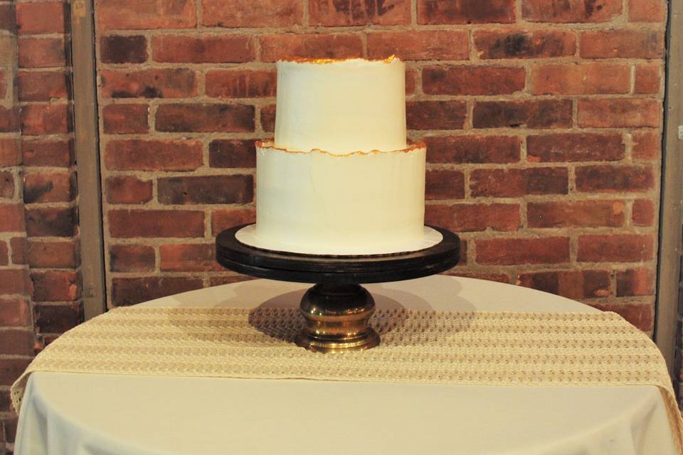 Gold Edged Cake