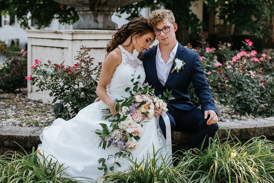 Bride and groom