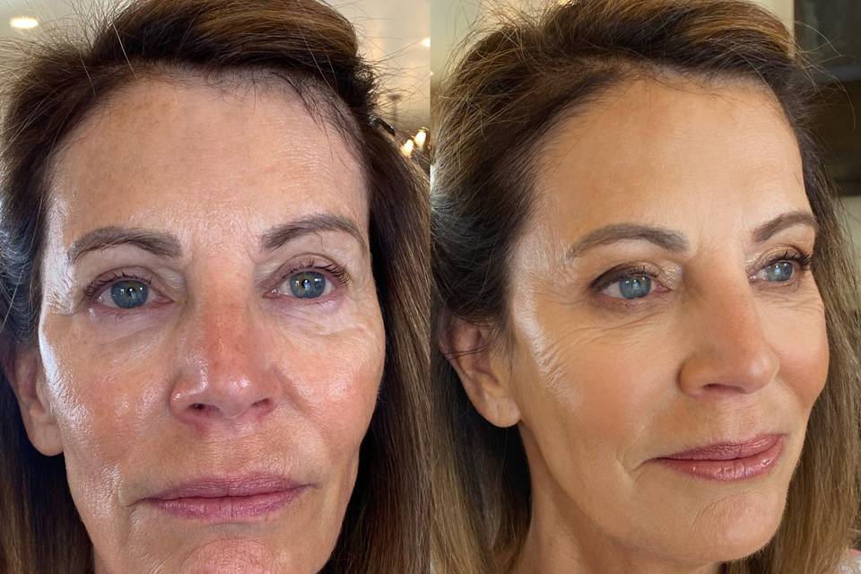 Natural Glam on Mature Skin