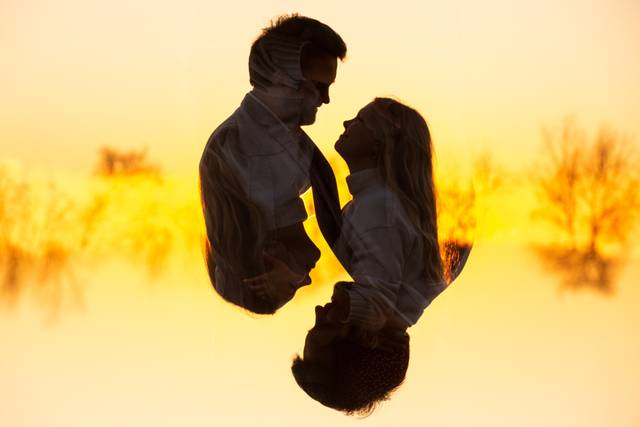 Sunset Engagement Creative