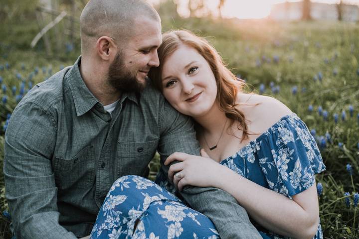 Sunset engagement