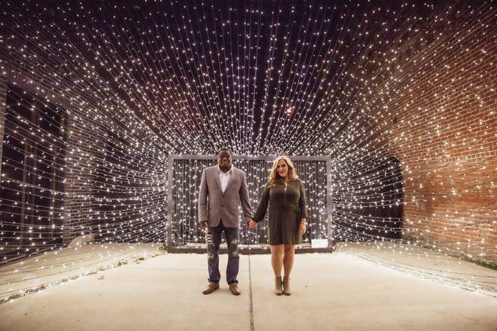 Downtown henderson engagement
