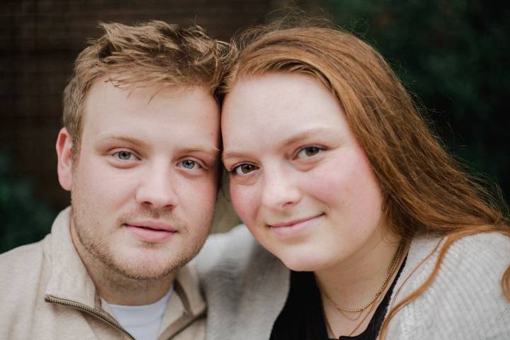 Engagement close up