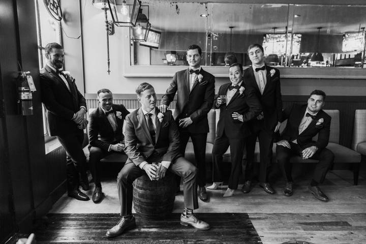 Groomsmen portraits