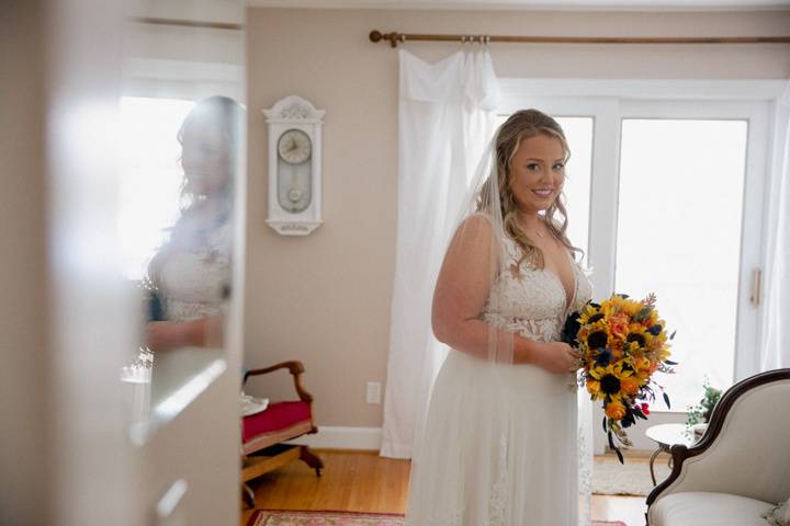 Brides moment