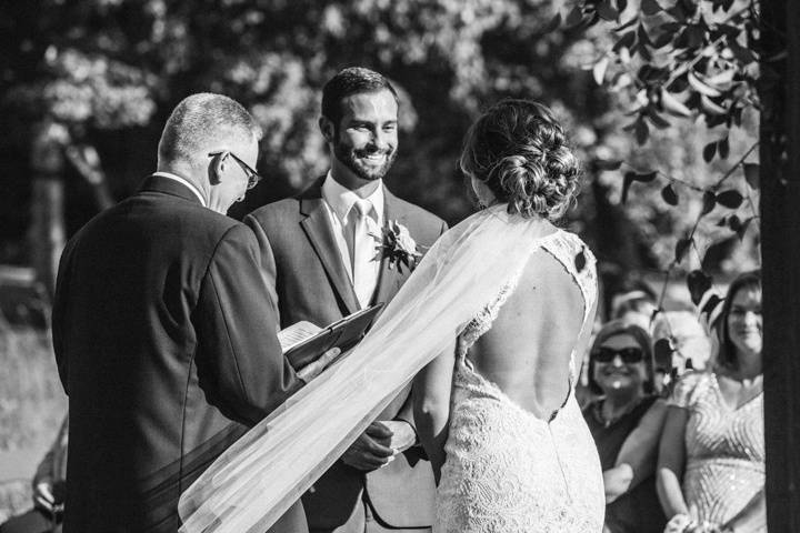 Groom getting married
