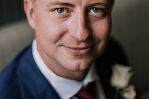Groom portrait