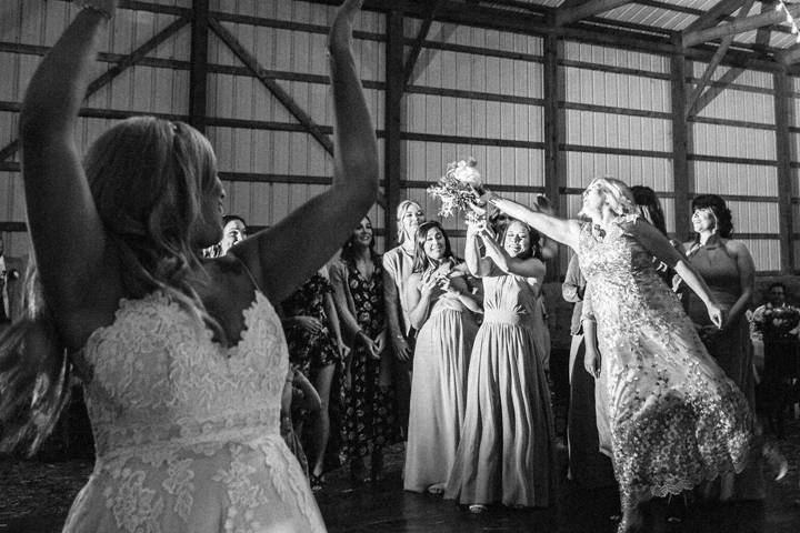 Flower toss