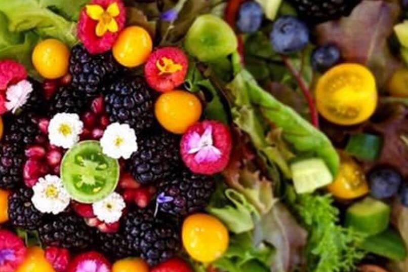 Our organic jeweled salads