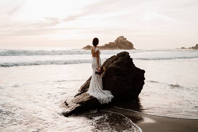 Bridals on the beach