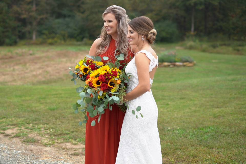 Bride and Best Friend