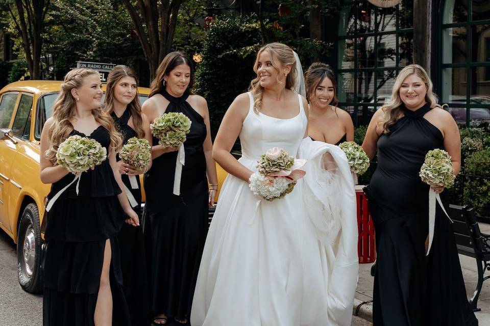 Bride hair and makeup