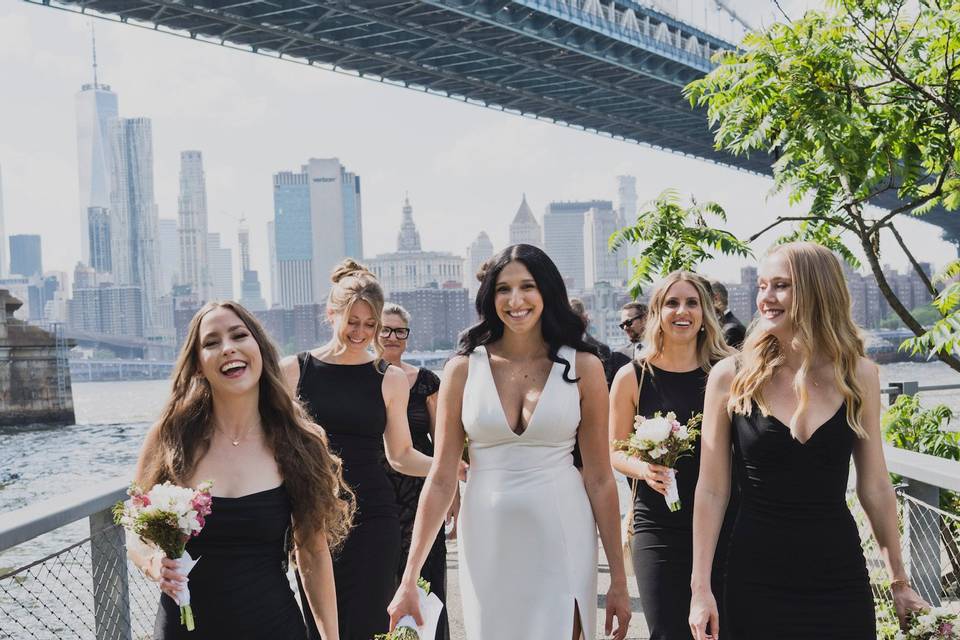 Bride hair and makeup