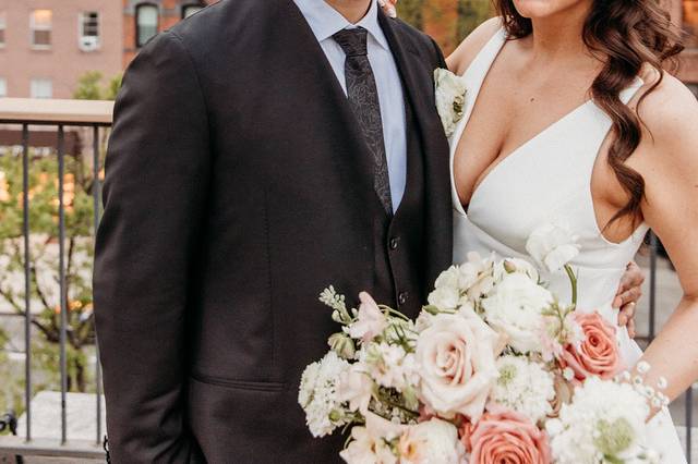 Bride hair and makeup